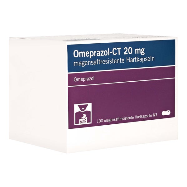 OMEPRAZOL-CT 20 mg Hartkapseln magensaftres. 100 St