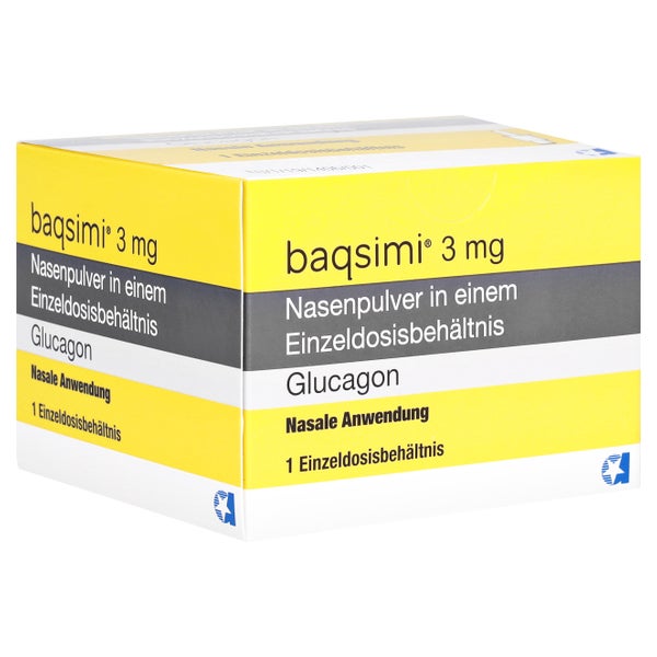 BAQSIMI 3 mg Nasenpulver i.e.Einzeldosisbehältnis 1X3 mg