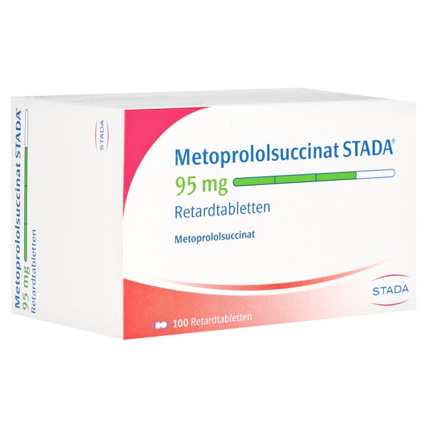 METOPROLOLSUCCINAT STADA 95 mg Retardtabletten 100 St