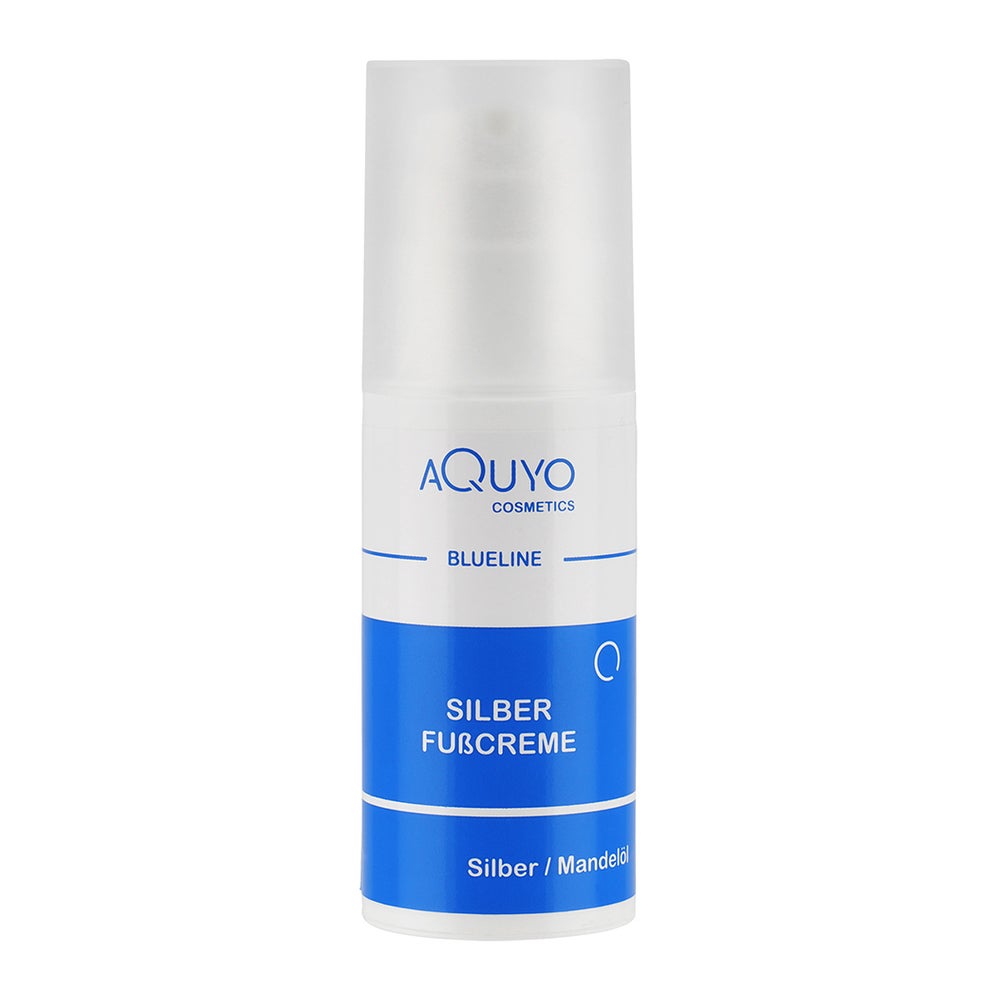 Silber Fußcreme für trockene, empfindliche und rissige Füße 100 ml