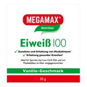Produktabbildung: MEGAMAX® Eiweiß 100 Vanille 30 g