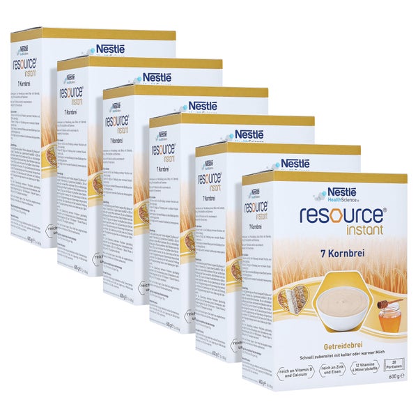 Resource 7-korn Brei Pulver 6X600 g