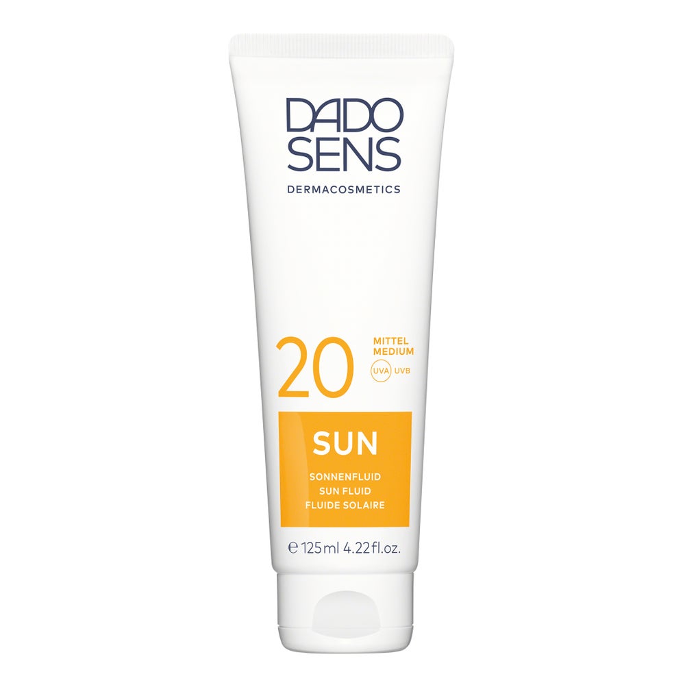 DADO SENS SUN SONNENFLUID SPF 20 - bei sonnenempfindlicher Haut 125 ml