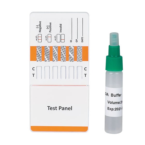 CLEARTEST Multi Drug Drogen Wischtest, Nachweis von 12 Drogen auf Oberflächen 5 St