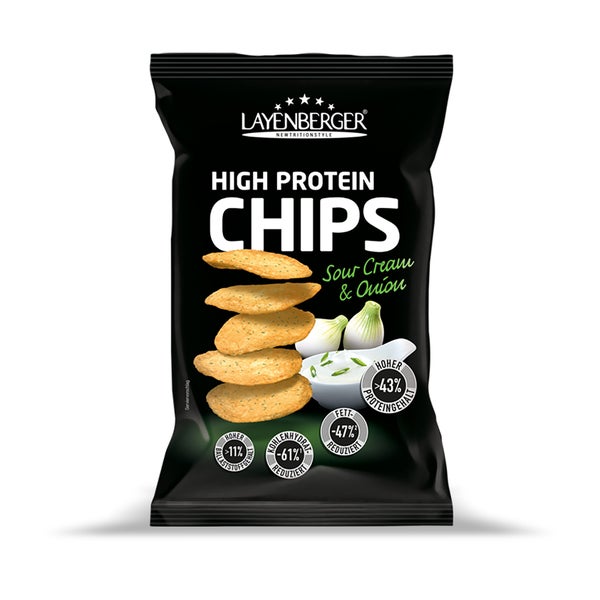 Lowcarb.one High Protein Chips Sour Crea 75 g