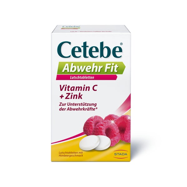 CETEBE Abwehr fit mit Vitamin C und Zink 20 St