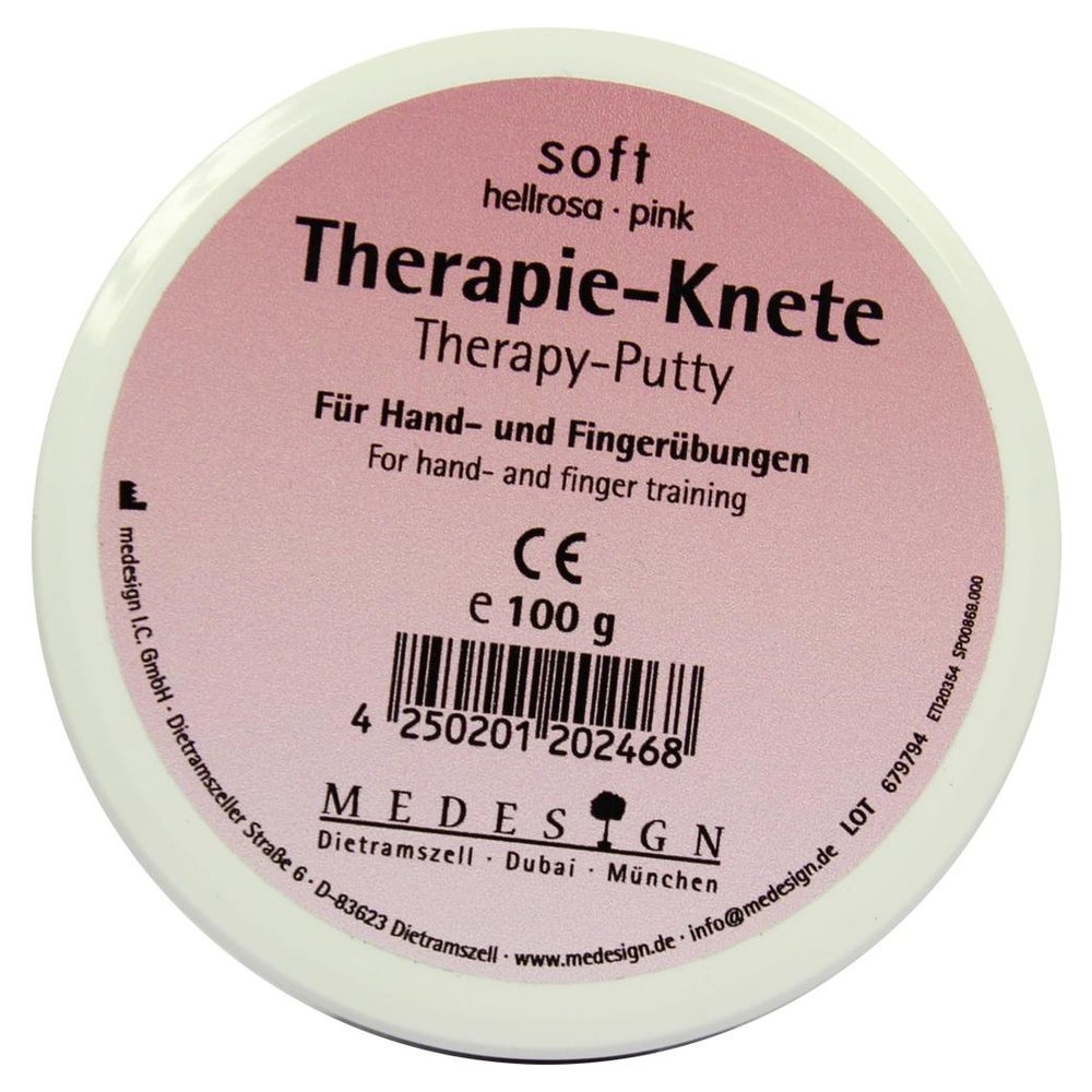 Therapieknete soft Hellrosa 100 g
