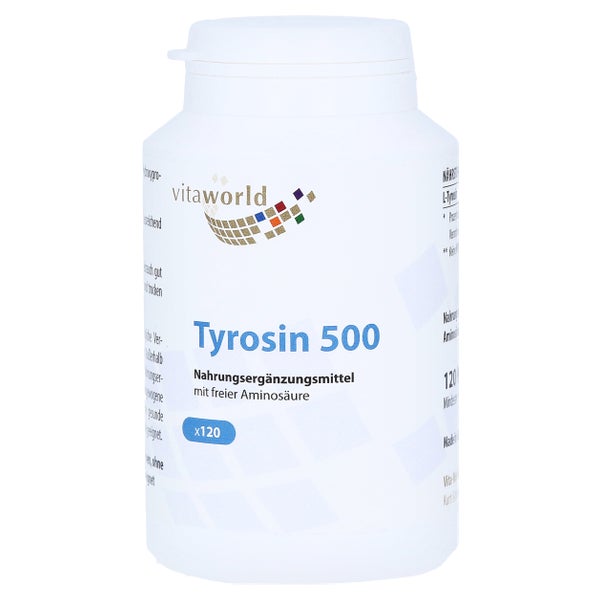 Tyrosin 500 mg Kapseln 120 St