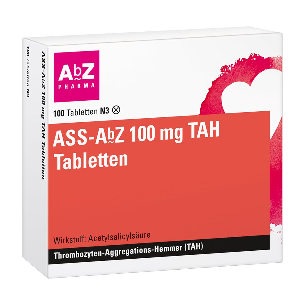 ASS AbZ 100 mg Tabletten 100 Stück