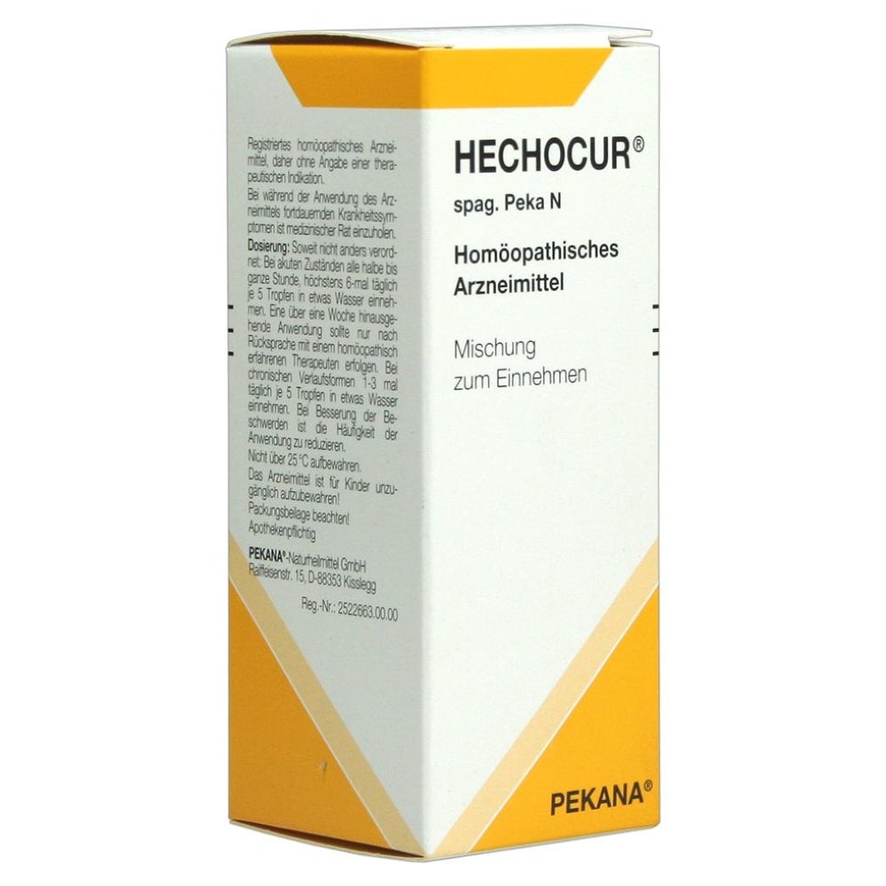 Hechocur Spag.peka N Tropfen 50 ml