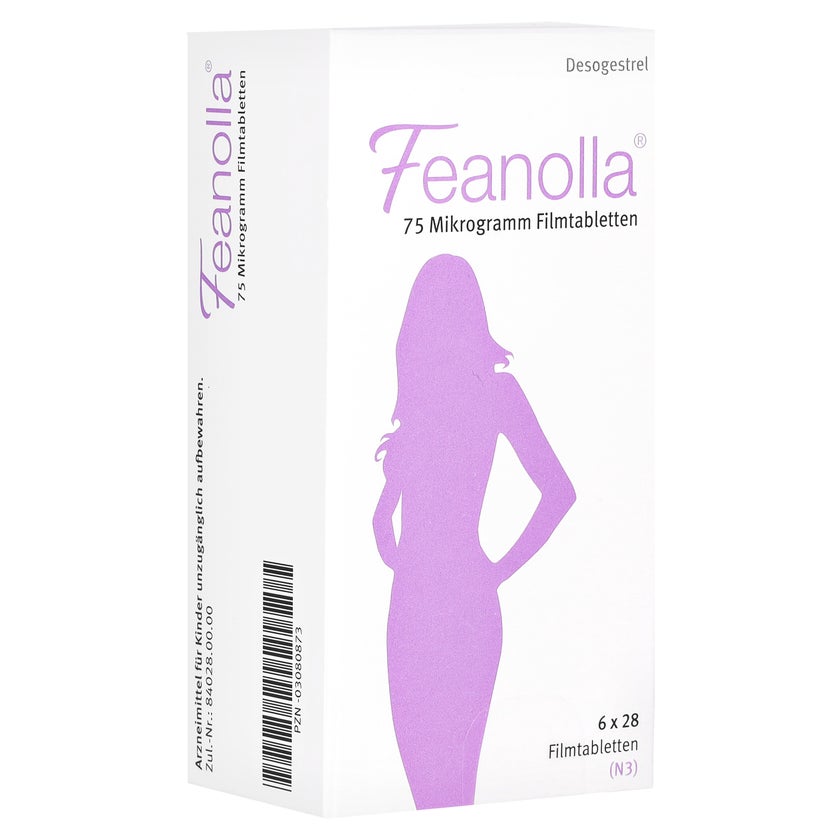 Feanolla 75 Mikrogramm Filmtabletten 168 St, 168 St online kaufen 