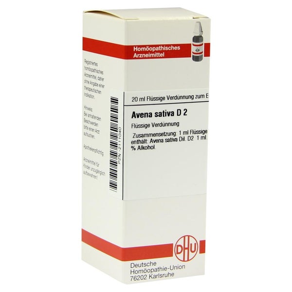 Avena Sativa D 2 Dilution 20 ml