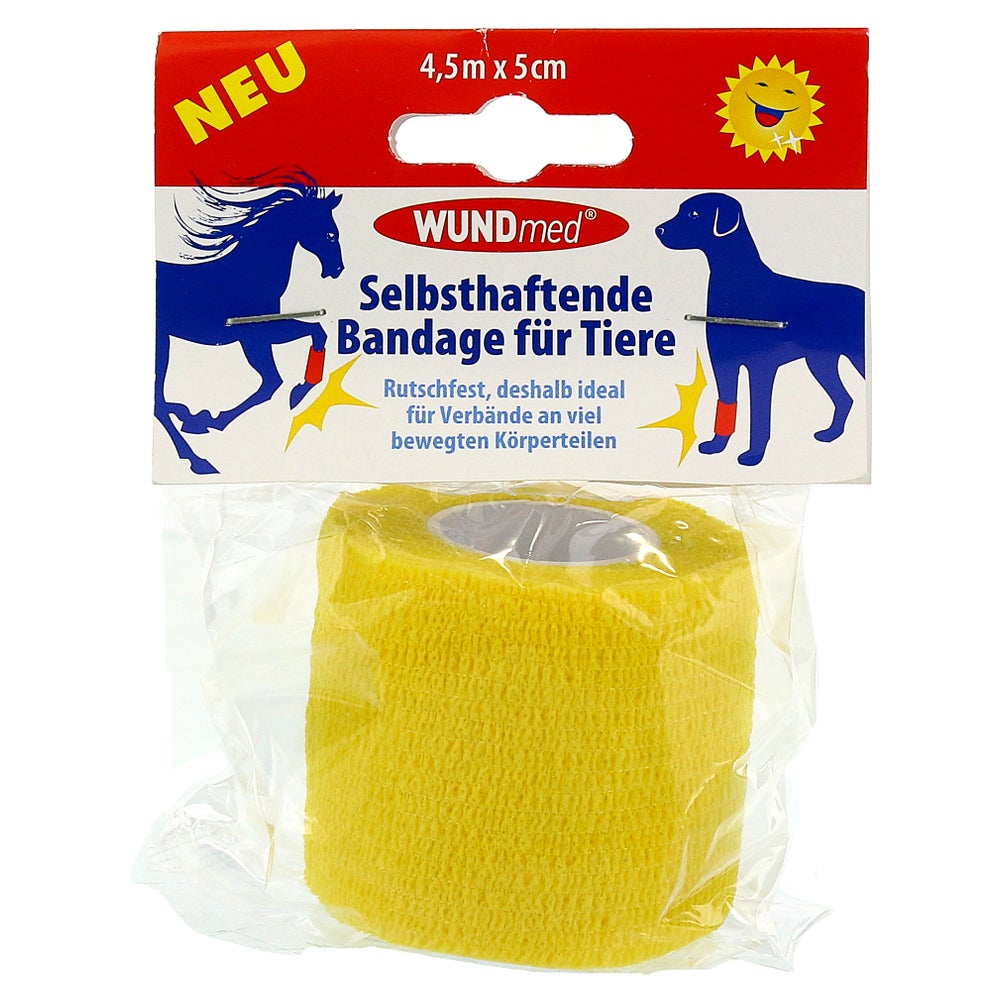 Bandage F.tiere Selbsthaftend 5 cmx4,5 m 1 St