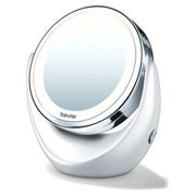 Beurer KOSMETIKSPIEGEL 11CM DURCHM. (BS 49+LED   PERLMUTT) 1 St