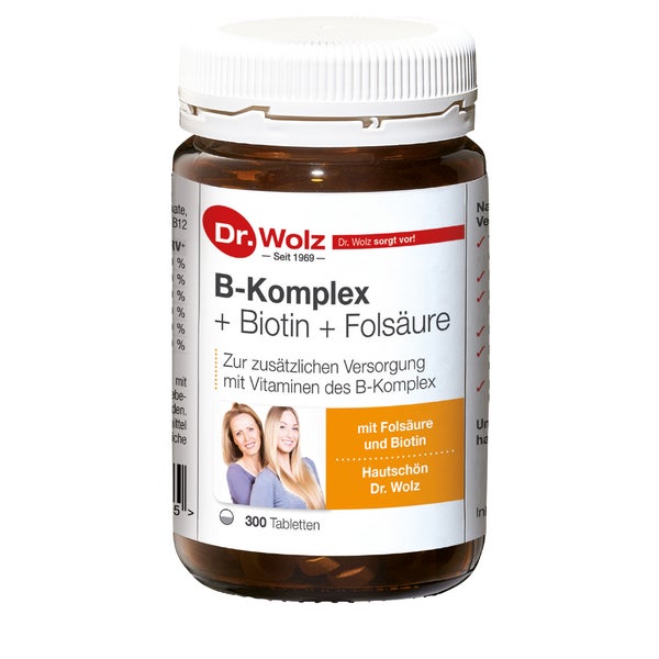 B-komplex+biotin+folsäure Tabletten 300 St