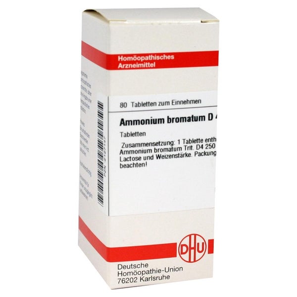 Ammonium Bromatum D 4 Tabletten 80 St