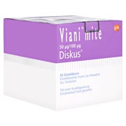 VIANI mite 50 µg/100 µg Diskus Einzeldos.Inh.-Plv. 3X60 St