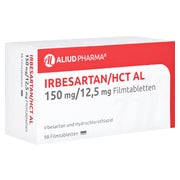 IRBESARTAN/HCT AL 150 mg/12,5 mg Filmtabletten 98 St