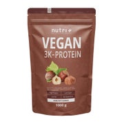 nutri+ Veganes Protein Pulver 3k - Hazelnut 1000 g