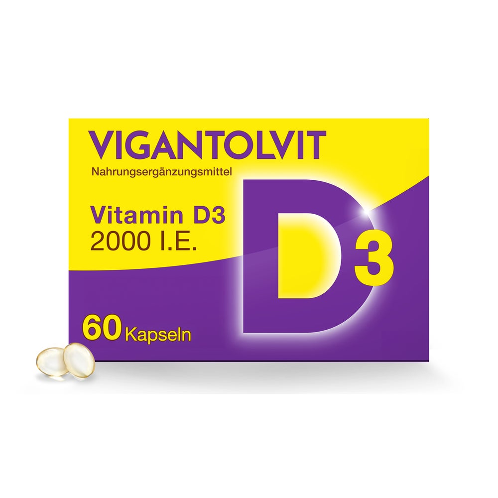 VIGANTOLVIT® Vitamin D3 2000 I.E. 60 St
