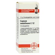 Produktabbildung: Cuprum Metallicum C 12 Globuli 10 g