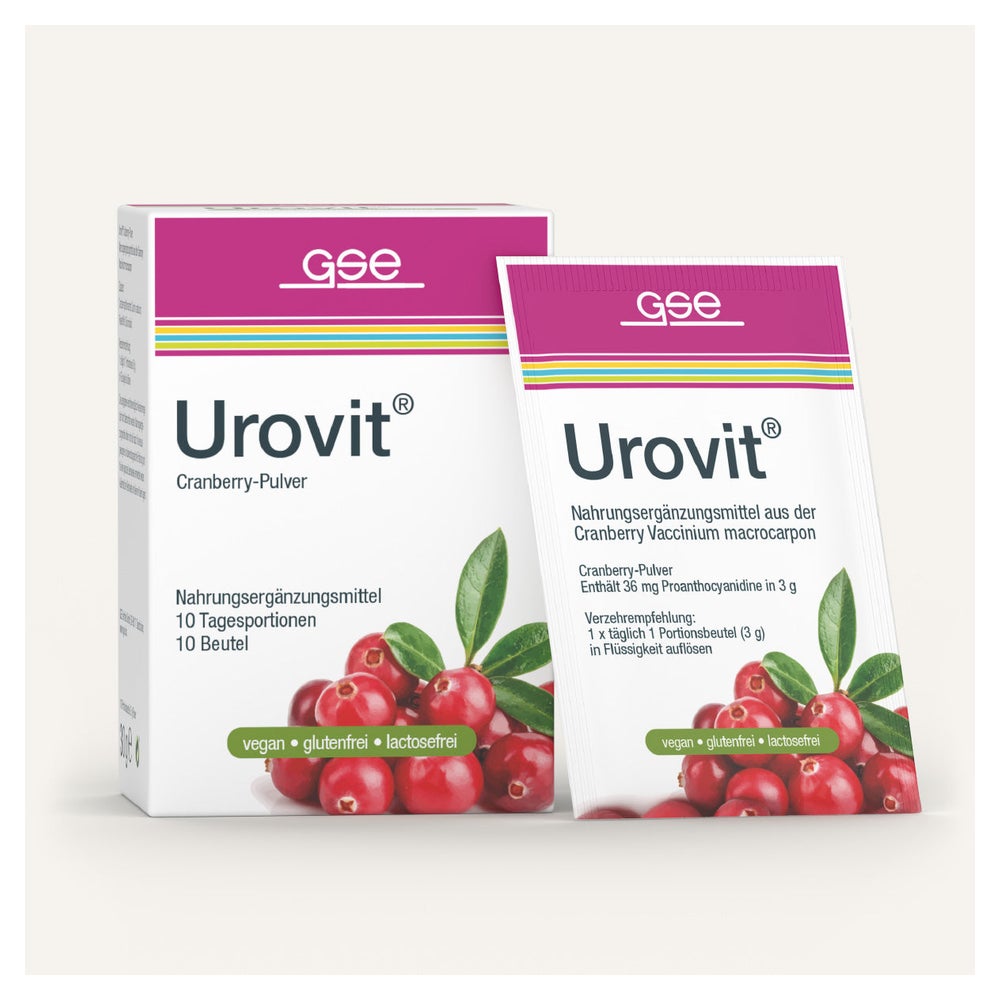 GSE Urovit®-Cranberry Pulver 10X3 g