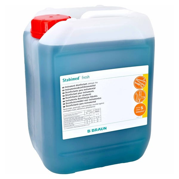 B. Braun Stabimed fresh Instrumentendesinfektions-Konzentrat - 5 Liter – Kanister 5 l