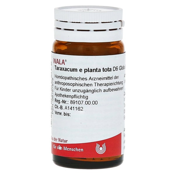 Taraxacum E Plant.tota D 6 Globuli 20 g