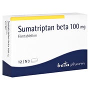 Sumatriptan beta 100 mg Filmtabletten 3 St