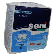 Super Seni Large Inkontinenzhosen, Unisex, 10er Pack, 100 - 150 cm, 2600 ml 10 St