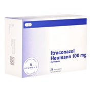 Itraconazol Heumann 100 mg Hartkapseln 28 St