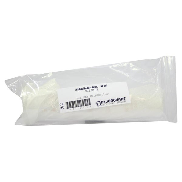 Messzylinder Glas 50 ml graduiert 1 St