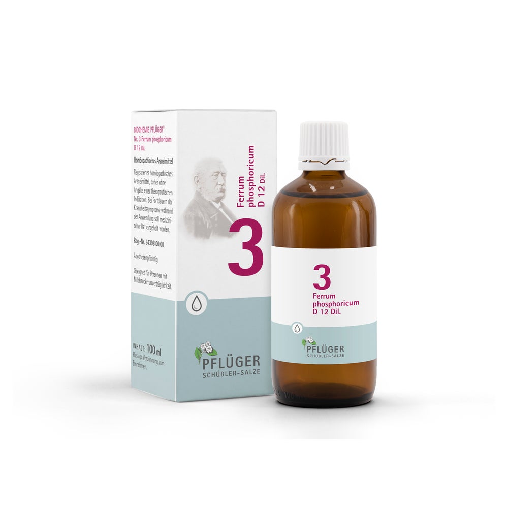 Biochemie Pflüger Schüßler-Salz Nr. 3 Ferrum phosp. D12 100 ml