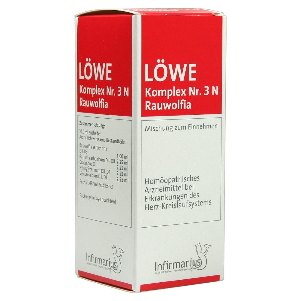 LÖWE Komplex Nr.3 N Rauwolfia Tropfen 100 ml