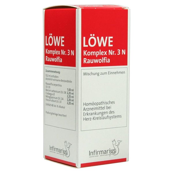 LÖWE Komplex Nr.3 N Rauwolfia Tropfen 100 ml
