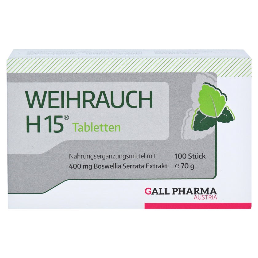 Weihrauch H15 Tabletten 100 St, 100 St online kaufen | DocMorris 