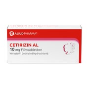 Produktabbildung: Cetirizin AL 10 mg Allergietabletten 100 St