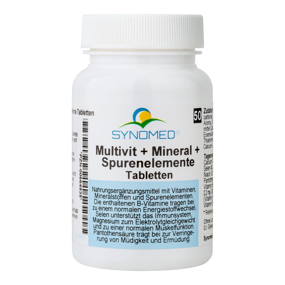 Multivit+mineral+spurenelemente Synomed 50 St