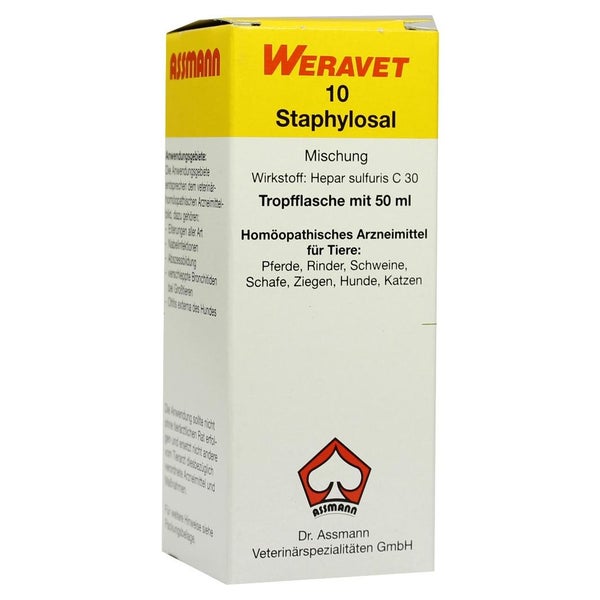 Staphylosal 10 Tropfen vet. 50 ml