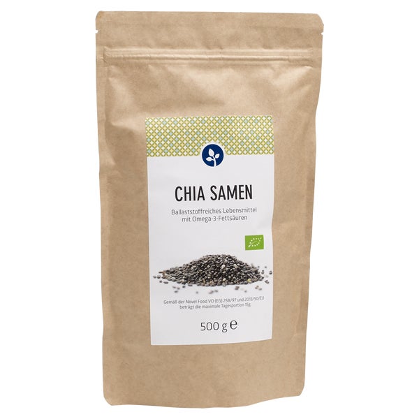 CHIA Samen 100% Bio 500 g