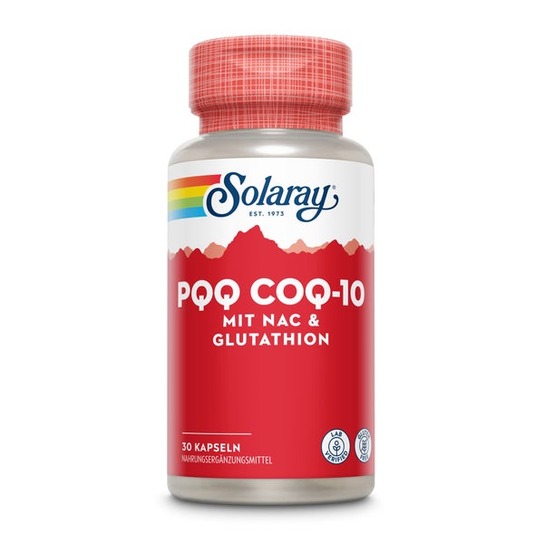 Solaray PQQ CoQ10 mit NAC & Glutathion 30 St
