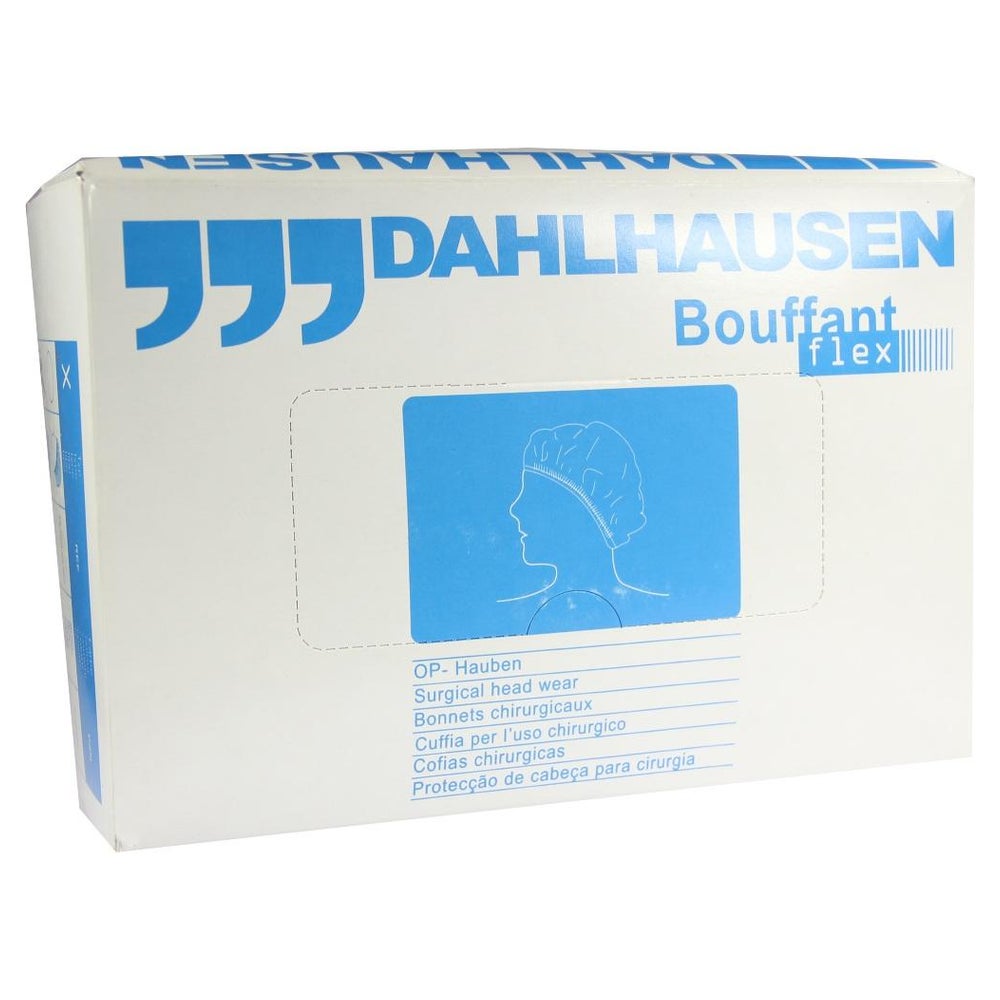 Op-haube Bouffant Flex weiß 100 St