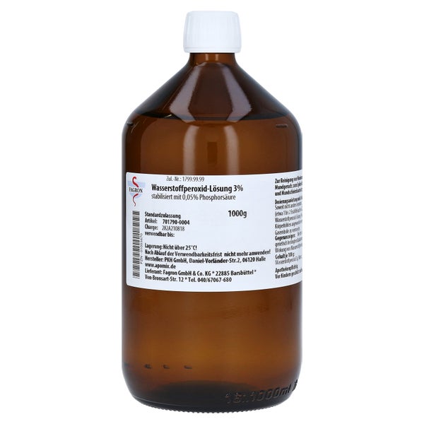 Wasserstoffperoxid Lösung 3% 1000 g