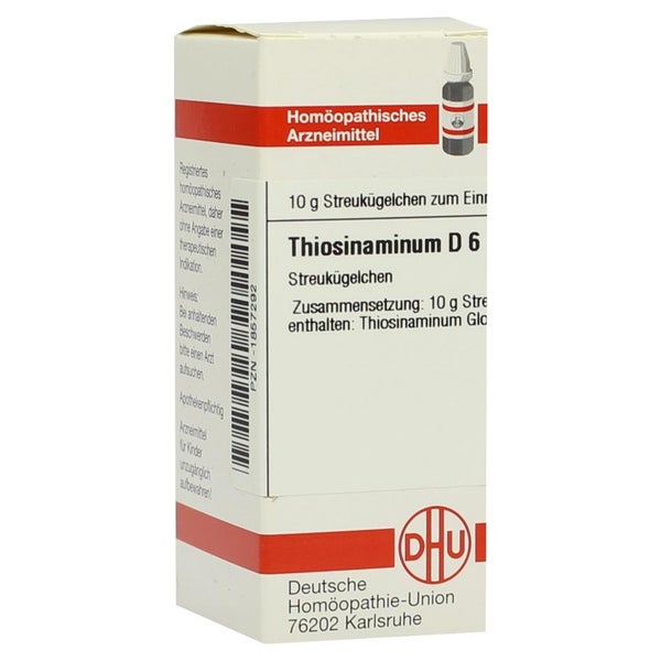 Thiosinaminum D 6 Globuli 10 g