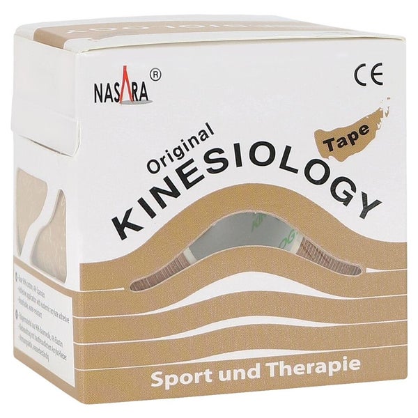 Nasara Kinesiotape 5 cmx5 m beige 1 St
