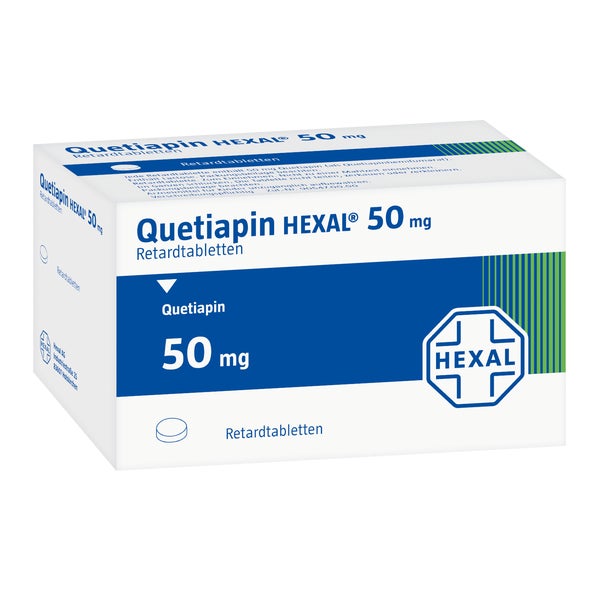 Quetiapin Hexal 50 mg Retardtabletten 100 St
