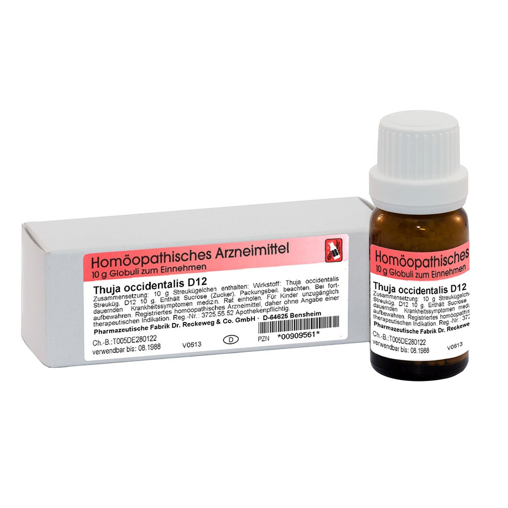 Dr. Reckeweg Thuja D12 Globuli 10 g
