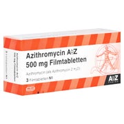 Azithromycin AbZ 500 mg Filmtabletten 3 St