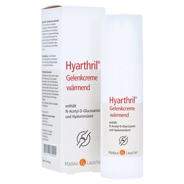 Hyarthril Gelenkcreme Wärmend im Spender 150 ml