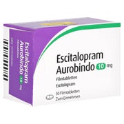 ESCITALOPRAM Aurobindo 10 mg Filmtabletten 50 St